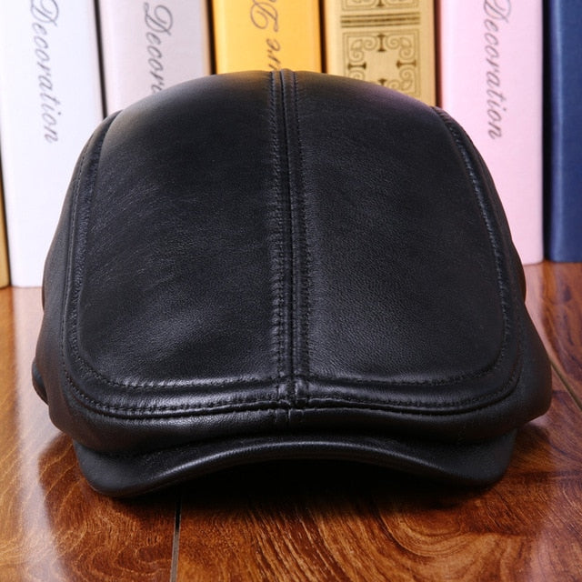 Elder Warm Leather Cap