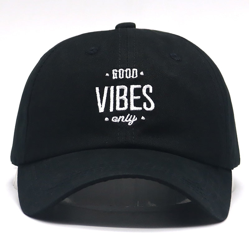 GOOD VIBES ONLY BASEBALL CAP