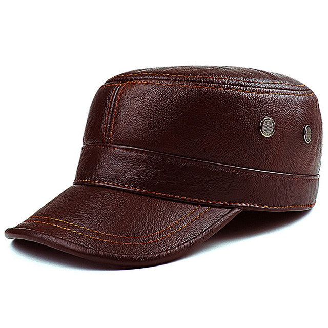 Men's Genuine Leather CAP