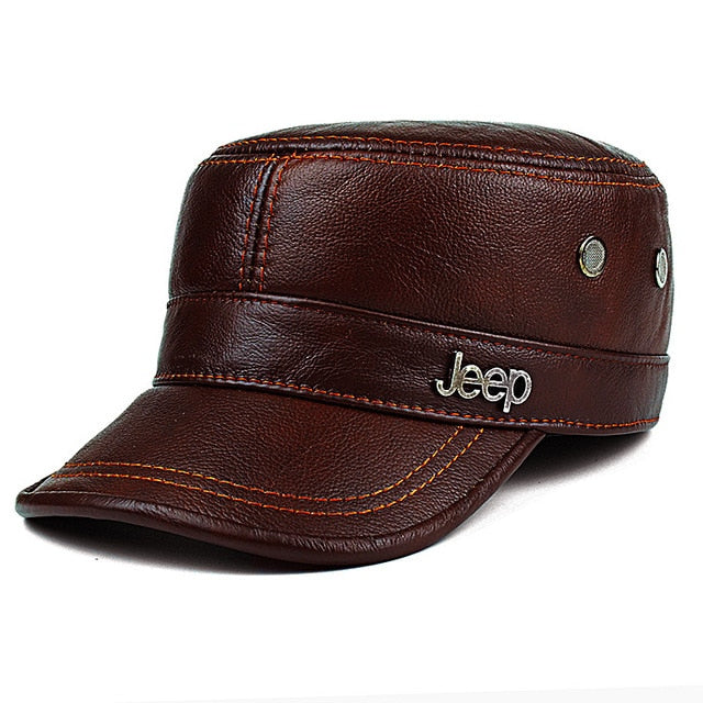 Men's Genuine Leather CAP