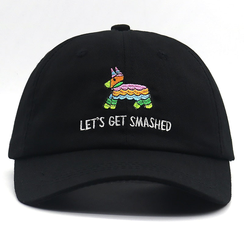 LET`S GET SMASHED CAP